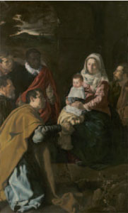 Velázquez. Adoración de los Reyes. 1619. Museo del Prado