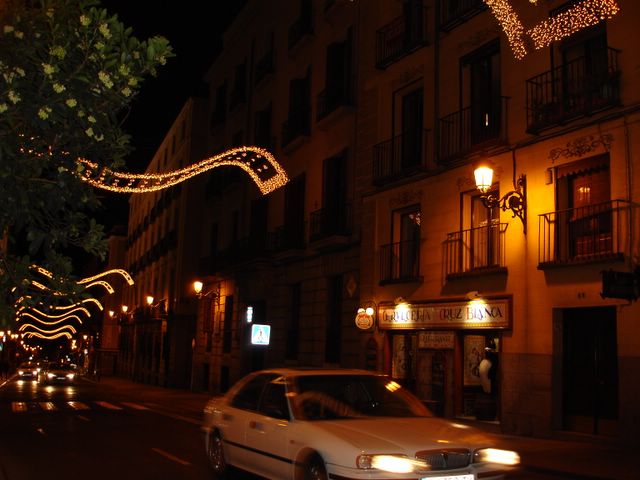 Mantas de luz 4. Navidad 2005 en Madrid 