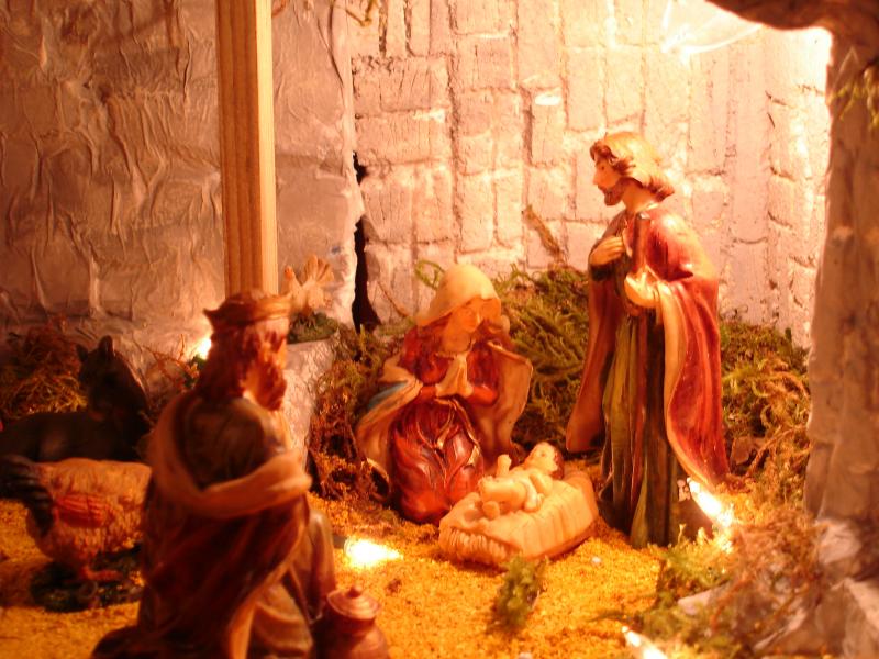 Jesús nace en Belén. Belén de sjuarez (Guatemala)